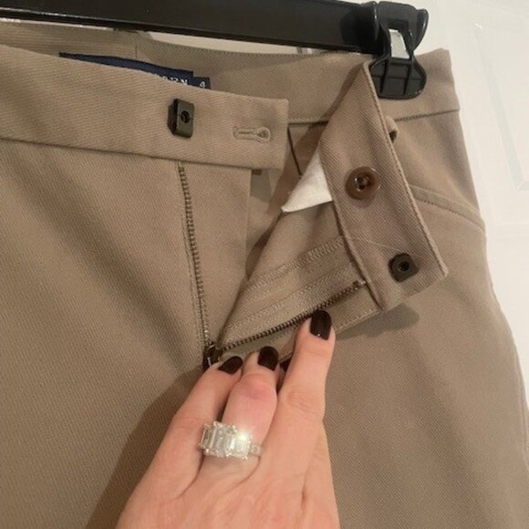 Ralph Lauren Equestrian Jodhpurs Pants – 2 PAIRS  Tan and Olive – Sz 4 - Picture 6 of 16